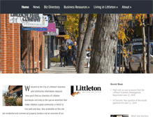 Tablet Screenshot of go2littleton.com